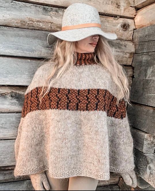 Hovedbilde JOKI poncho - Digital oppskrift