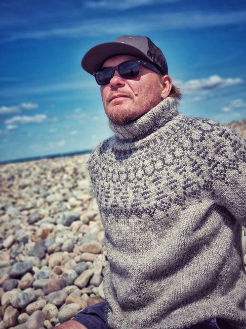 Hovedbilde HANÖ TRÖYAN ash heather - garnpakke