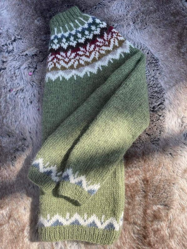 Afmæli celery green heather - garnpakke 