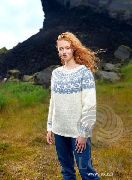 Hovedbilde Farfuglar - blå garnpakke