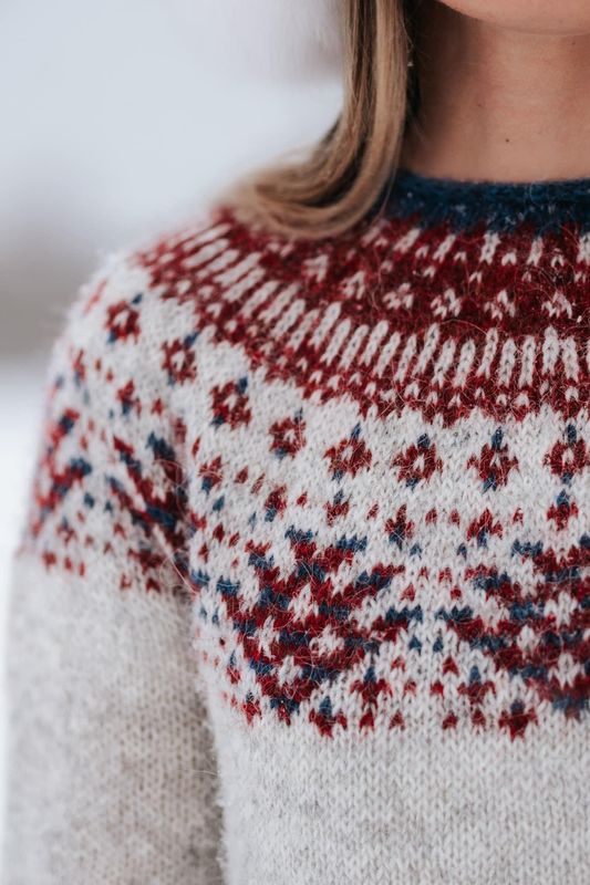 Rova Sweater oppskrift