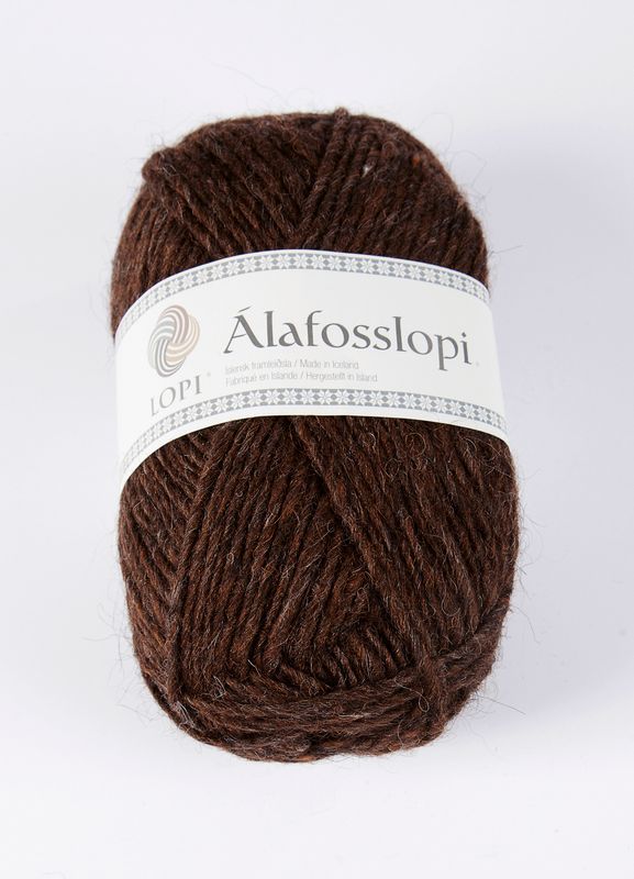 Alafosslopi Chocolate heather 0867