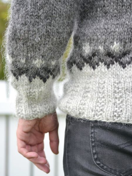 Hovedbilde UTEGENSEREN Grey heather - garnpakke herre