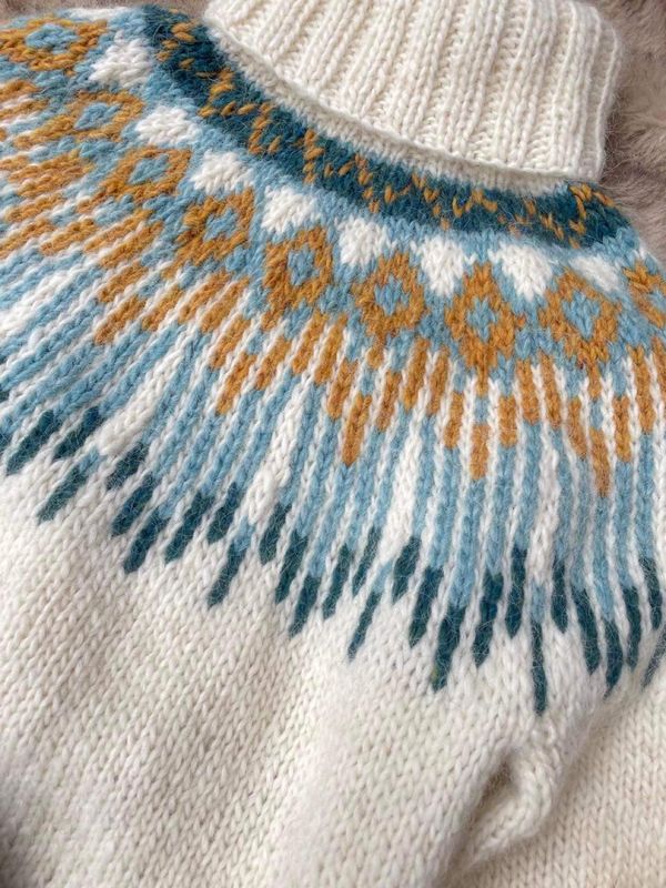 HOPI POLAR hvit - garnpakke  