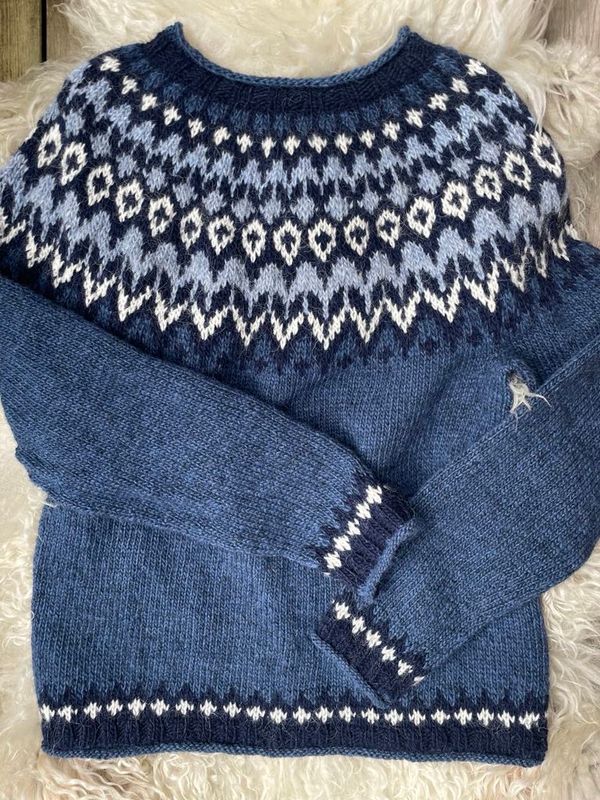 Riddari ocean blue - garnpakke