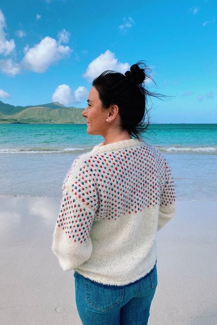 Hovedbilde Čuokkis Genser - garnpakke