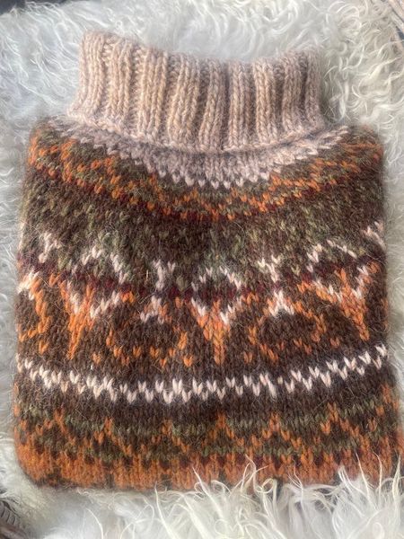 Bilde av ALASUQ POLAR wheat heather- brun garnpakke