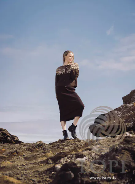 Hovedbilde Punktar - garnpakke brun