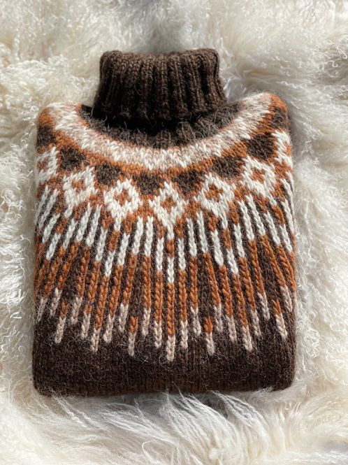 Hovedbilde HOPI POLAR  chocolate heather - garnpakke