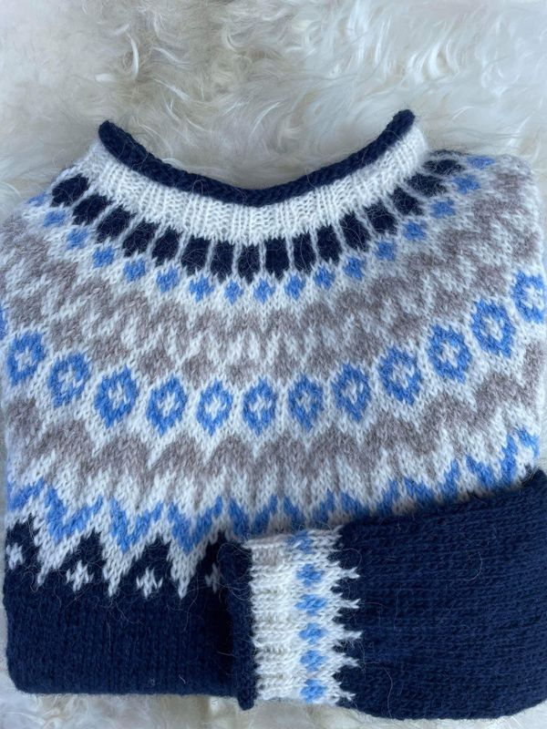 Riddari navy blue -  garnpakke
