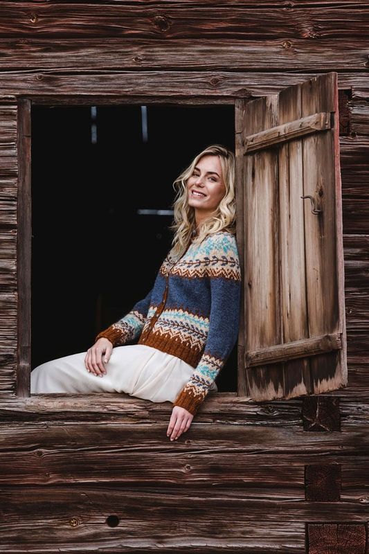 Maja kofte  Järbo 92621 - garnpakke 